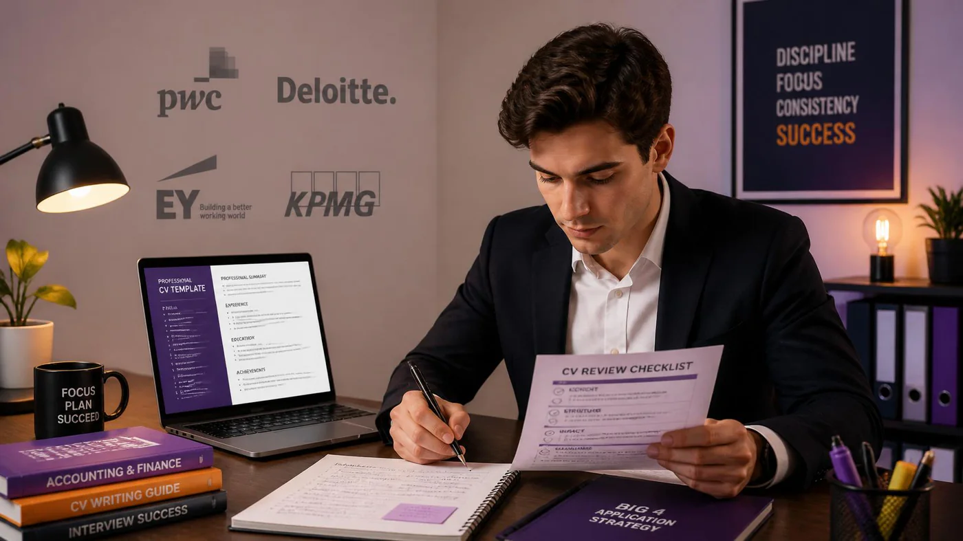 How to Write a Graduate CV for the Big 4 in 2026: KPMG, Deloitte, EY and PwC Compared